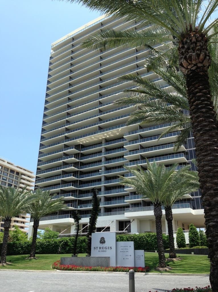 The St. Regis Bal Harbour hotel in Bal Harbour, Florida